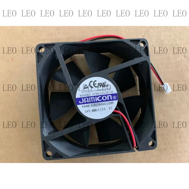 MY For NEW jamicon JF0825S2H-R JF0825B2H-R Server Fan DC 24V 0.15A 80X25mm 2wire 2-Pin