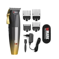 WMARK-Cordless e Aparador de Pêlos, NG-222, Blade Cone-Shape Style, Clipper Recarregável Profissional, Alta Qualidade