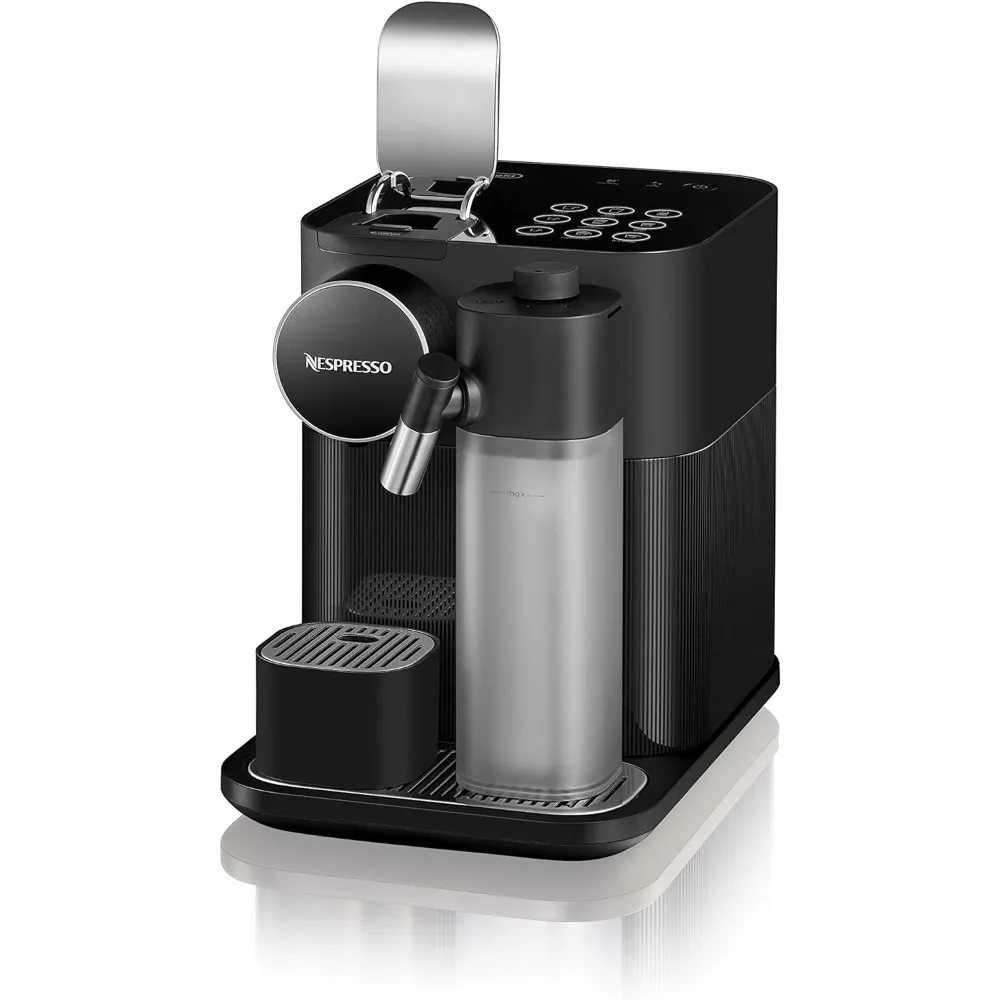 

Espresso Machine with Milk Frother by De'Longhi, Sophisticated Black