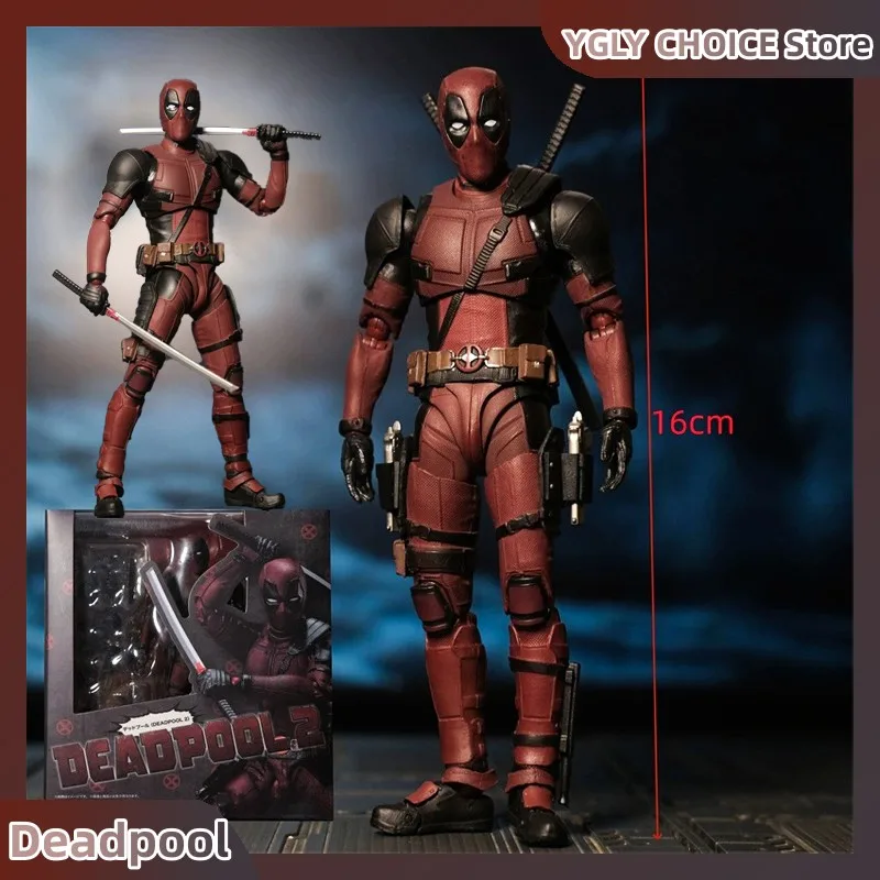 

Deadpool Action Figure Deadpool Wolverine SHFiguarts Joint Movable Mutants Wilson Comics SHF Model Movie Toy for Kids Gift