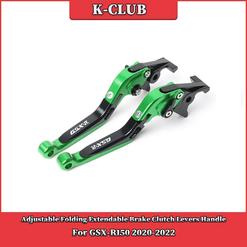 

Motorcycle Adjustable CNC Brake Clutch Levers Handle Handlebar Grips Ends For SUZUKI GSXR150 GSX-R150 2020-2022