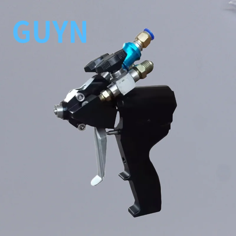 Aftermarket Simple PU Foam Polyurethane & Polyurea Spray Gun, Two‑Component Air Purge Spray Gun Replacement Repair Spare Gun