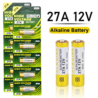 5-50Pcs A27 27A 12V Alkaline Battery G27A MN27 MS27 GP27A L828 V27GA ALK27A A27BP K27A VR27 R27A For Doorbell Remote Control Toy
