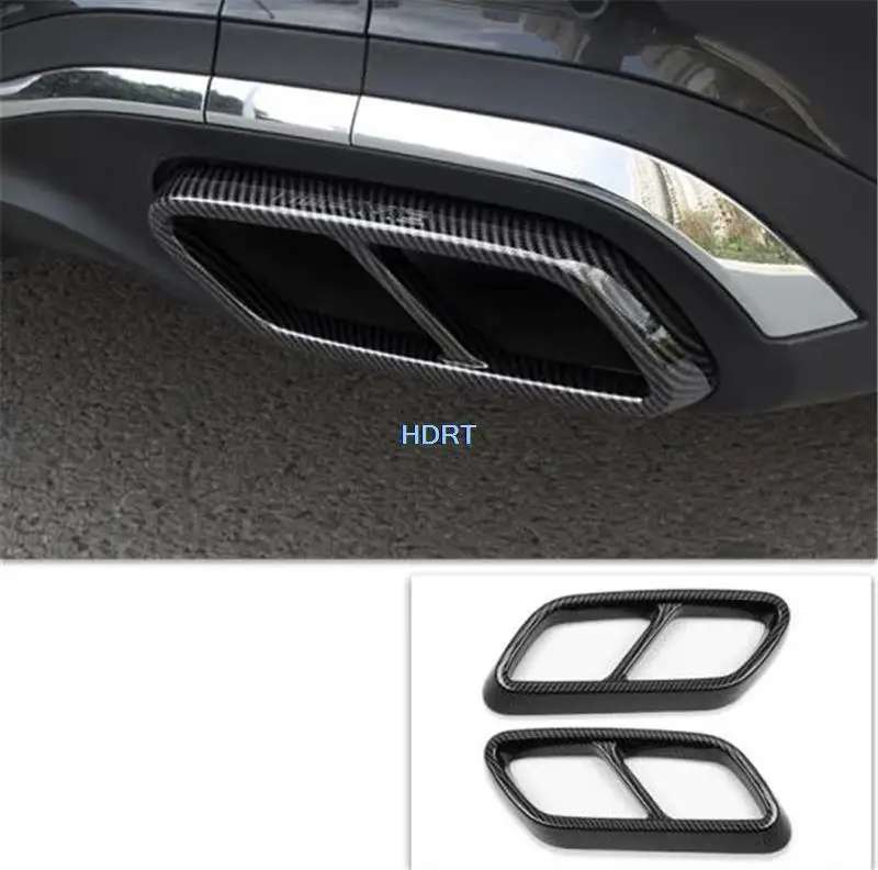 

Car Styling Tail Throat Trim Frame Muffler Cover Protector Decoration Accessories Fit For Mercedes-Benz C Class W206 V206 2022 +