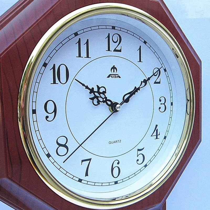 Vintage Wall Clock Luxury Large Size Pendulum Clocks Creative Living Room Watches Bedroom Home Decoration Accessories JJ597