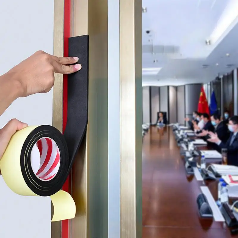 

Sound insulation tape self-adhesive sponge door seal insulation sound reduction home bedroom window sound insulation