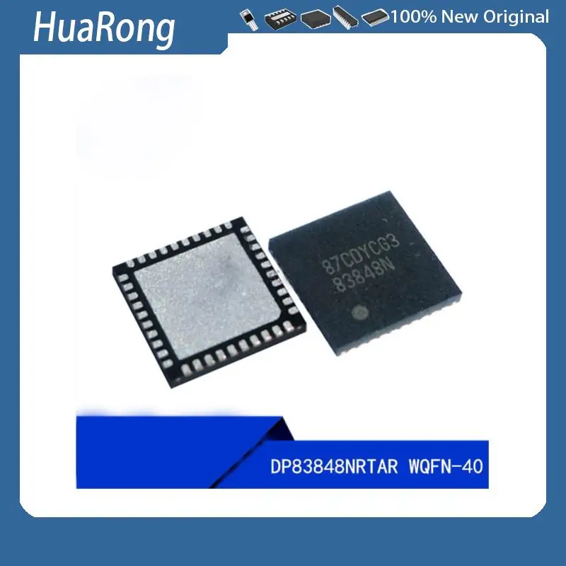 New DP83848NRTAR 83848N WQFN-40 5pcs