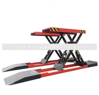 Factory Price 4000kg 1.2m/1.4m/1.6m/1.8m Hydraulic Mobile Scissor Car Lift Movable Scissor Lifter for Sale