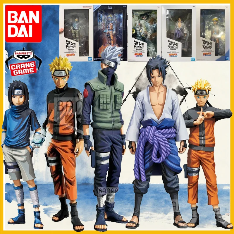

BANDAI BANPRESTO МОДЕЛЬ НАРУТО Манга Размеры Учиха Саске Аниме Фигурка Модель Игрушка в подарок для мальчиков 300 мм Упаковка в пенопластовой коробке