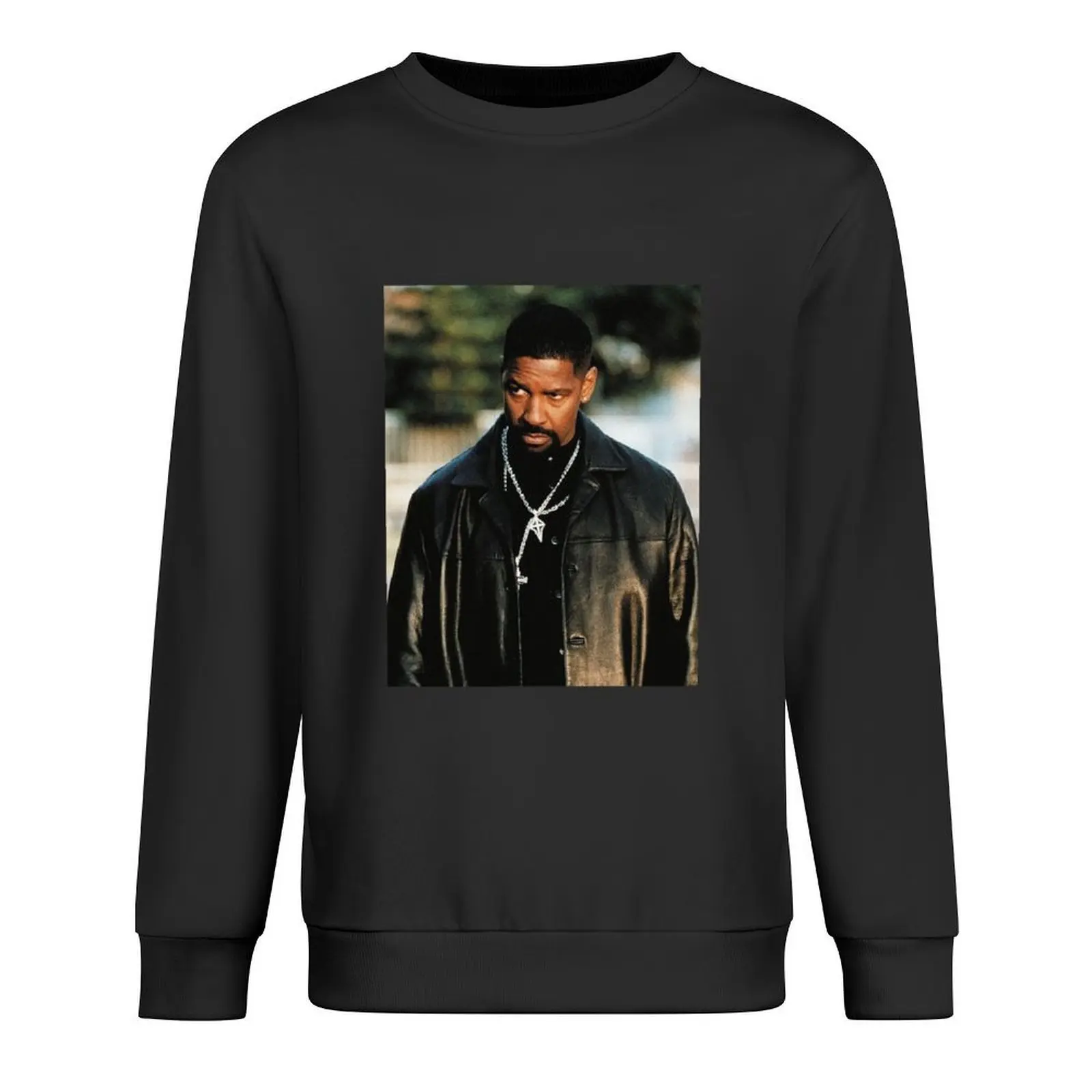 

Denzel Washington Pullover men's clothing korean style clothes tracksuit anime clothes new sweatshirt