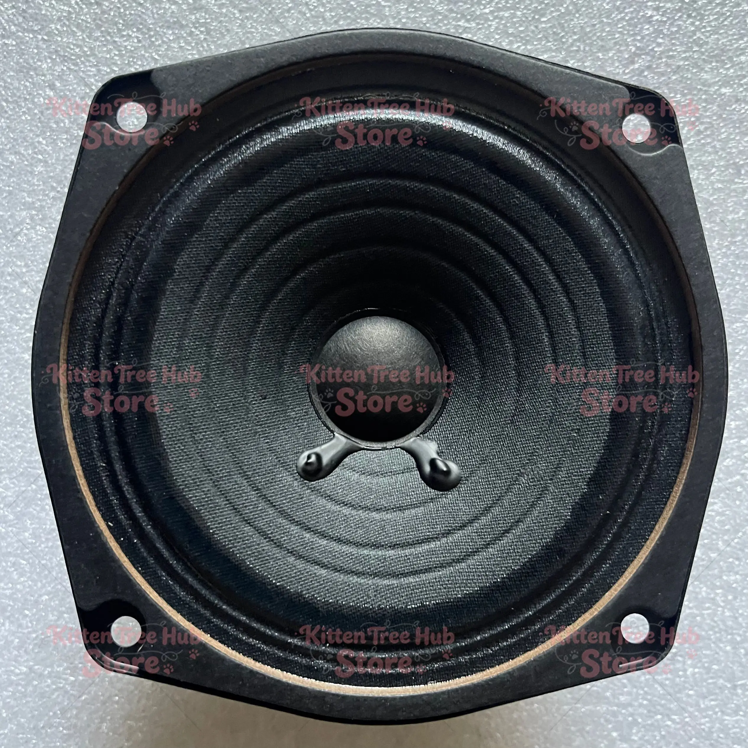 5-Inch full-frequency speaker, full paper basin, easy to push, big magnet, translucent human voice 6P1 courage machine,
