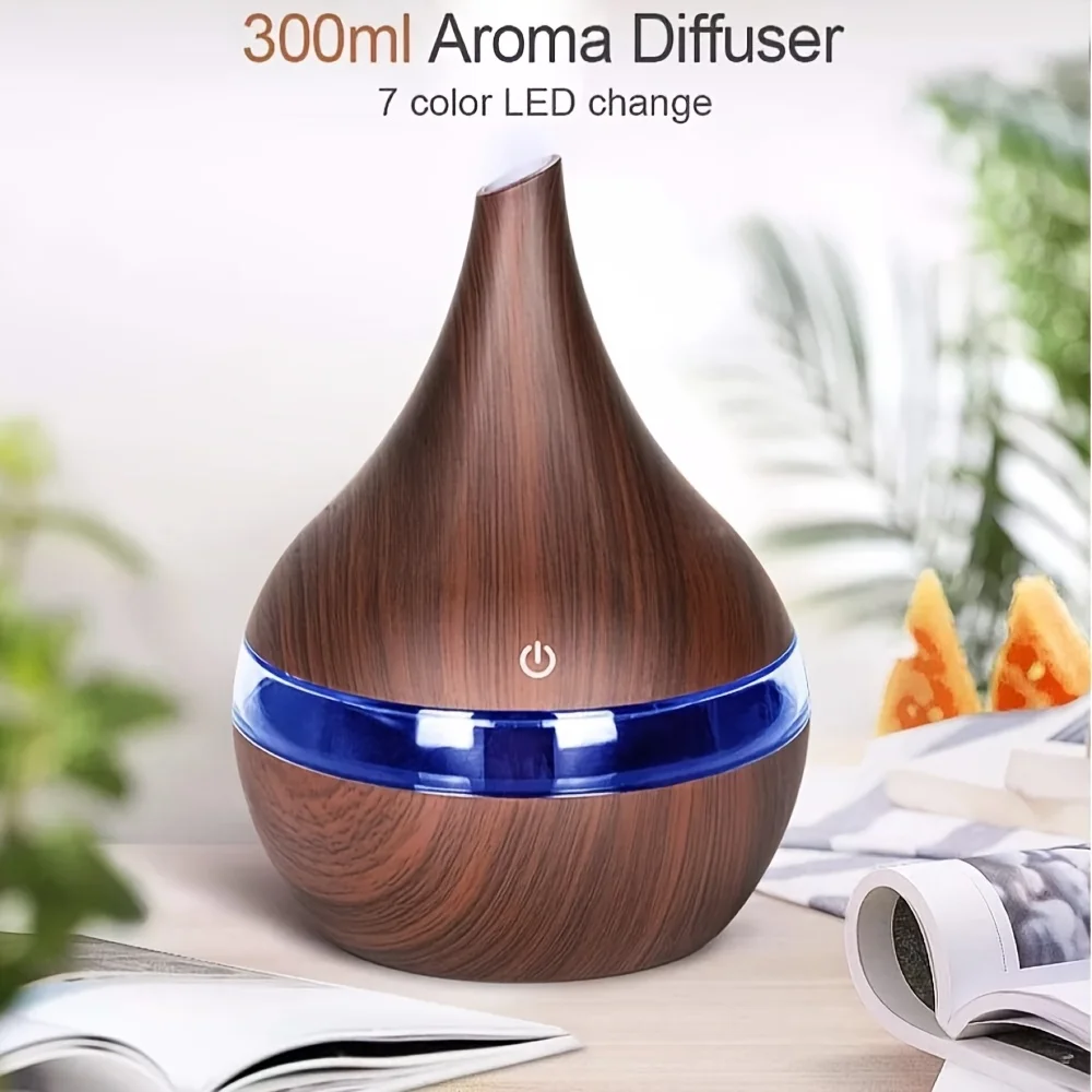 Usb-powered 10.14oz humidifier vel érintse kontroly & 7 ledes Világítás - Befejezi számára Életszerű szoba, Hálószoba Gyógyfürdő | Beleértve 2 Fődolog O