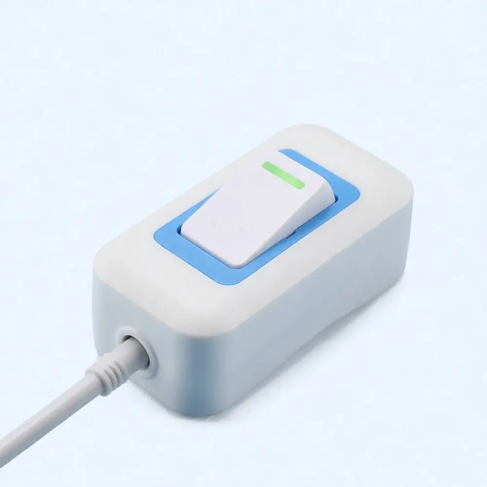 Inline Rocker Button Switch Household Led Lamp Electrical Cord Manual Control On Off Connector Desk Bedside Wire Device