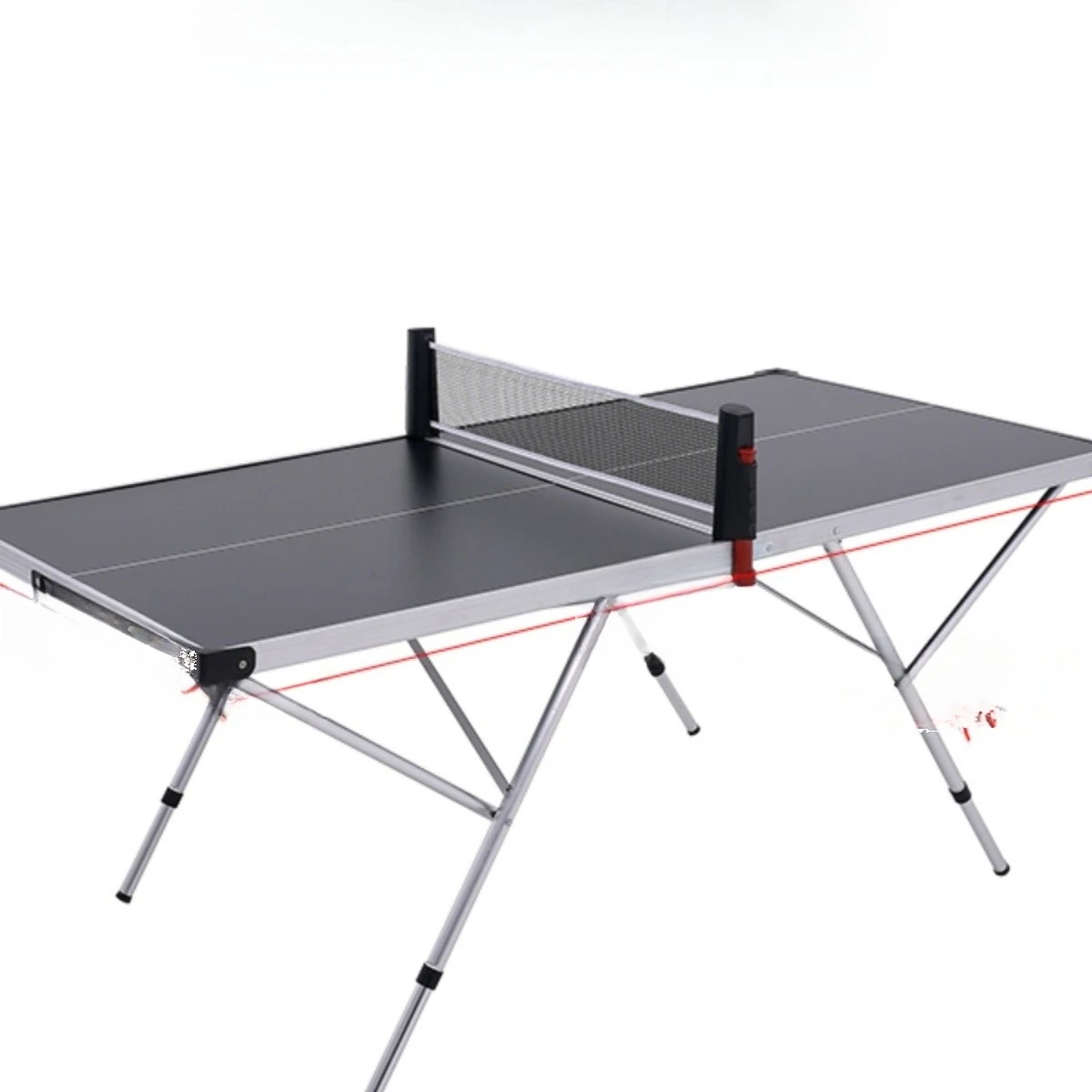 

Настольный теннис Бытовой складной подъемный теннисный стол Портативный походный стол Многоцелевой