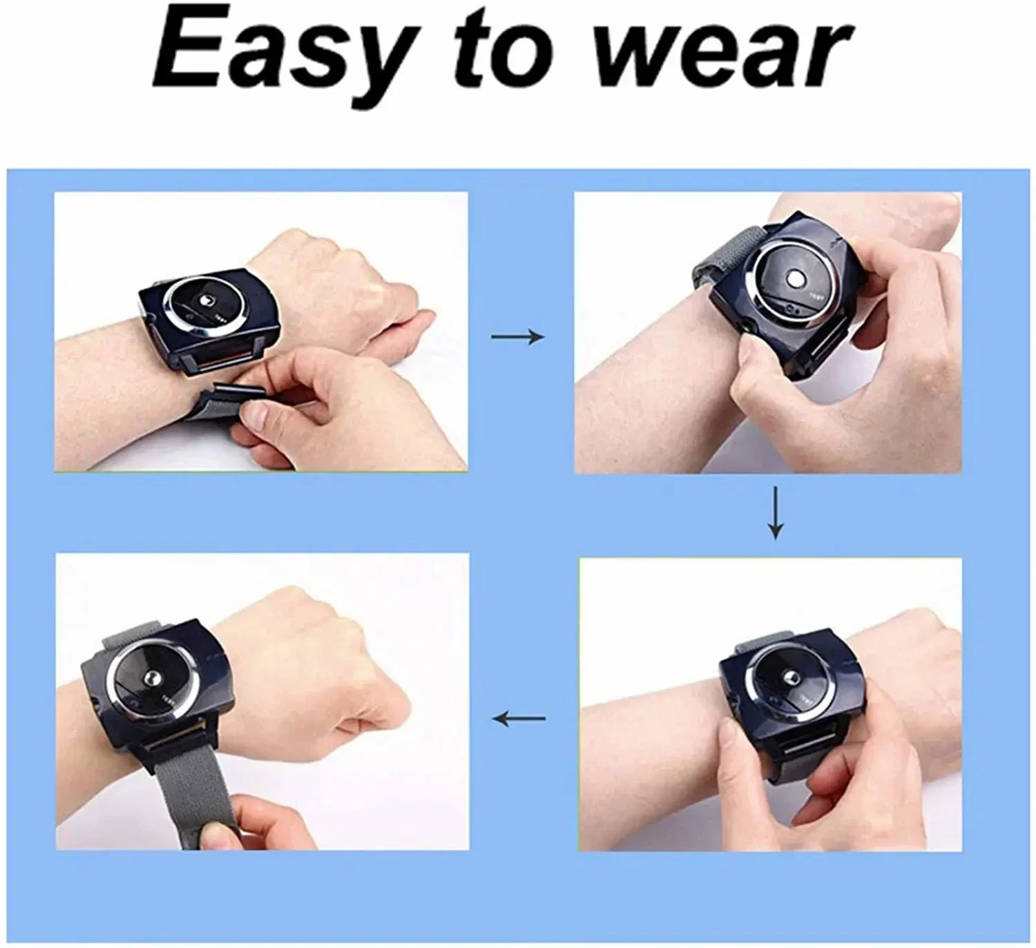 Anti Snoring Device Stop Intelligent Snore Wrist Watch Best Solution for Sleep Anti Snoring Aid Effectively