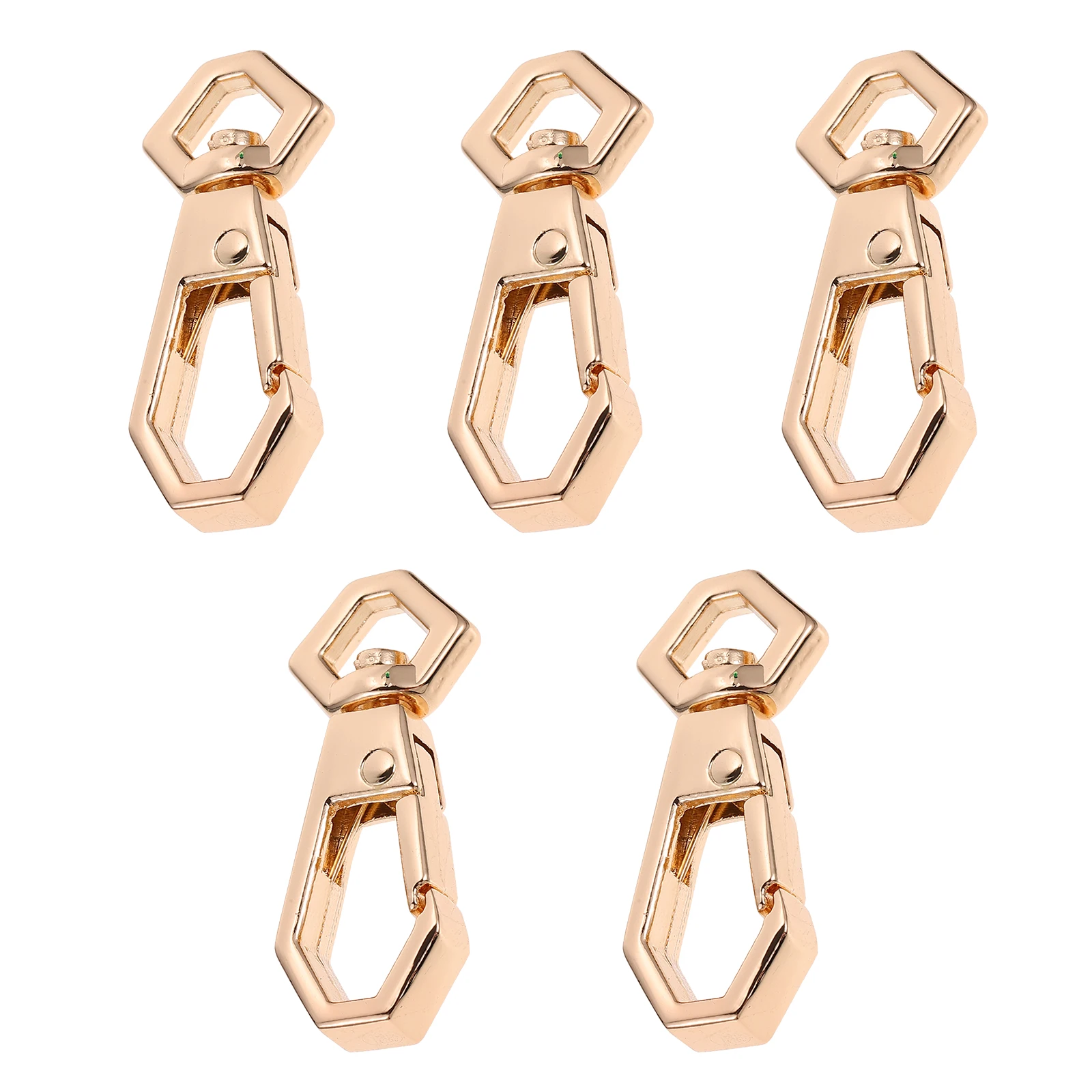 

10 Pcs Small Hook Buckle DIY Accessories Bag Handbag Accessory Detachable Clasp Metal