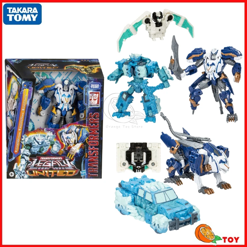 

In stock Takara Tomy Transformers Legacy United Interstellar Robbers Thundertron Nightst Genuine Model Action Figure Toys Gifts