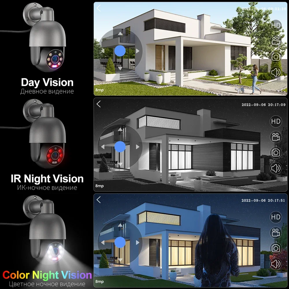 

Tinosec Hot Nvr 8mp Security Camera System 8 Channel Home Security System With Camera Full Color Night Vision