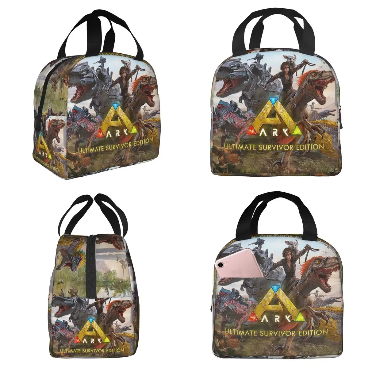 

Ultiimate Survivor Ark Insulated Lunch Bag for Kids School Cooler Thermal Food Box Tote Leakproof Lunch Boxes Container