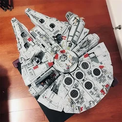 7000pellet Millennium Ship Falcon Building Blocks Star Destroyer Compatible 75192 05132 MOC Building Blocks for Adults Toys Gift