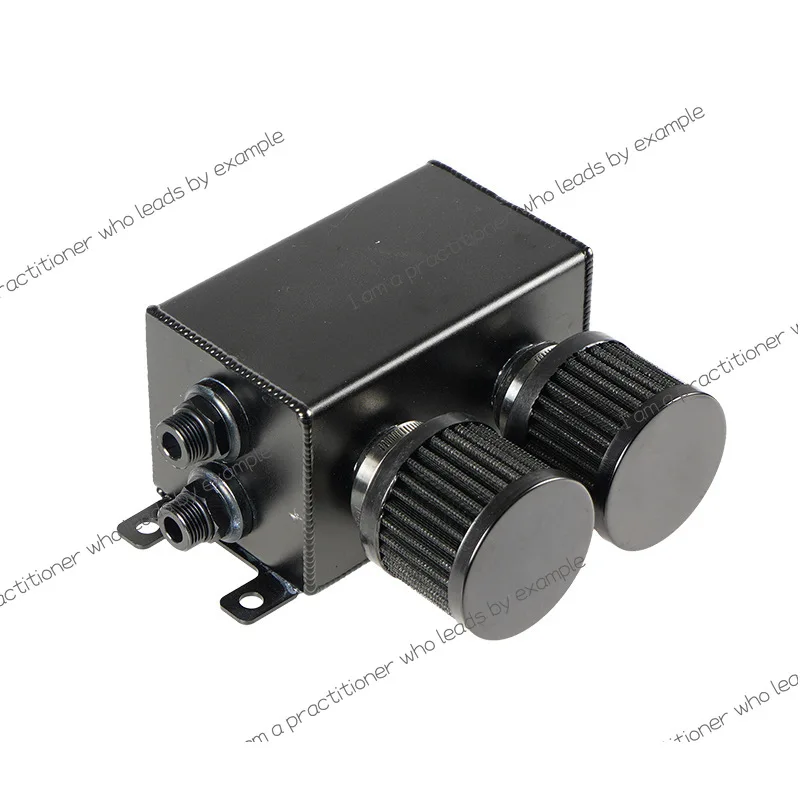 

Car oil breathable pot 1.2L oil pot, aluminum material with double baffle filter