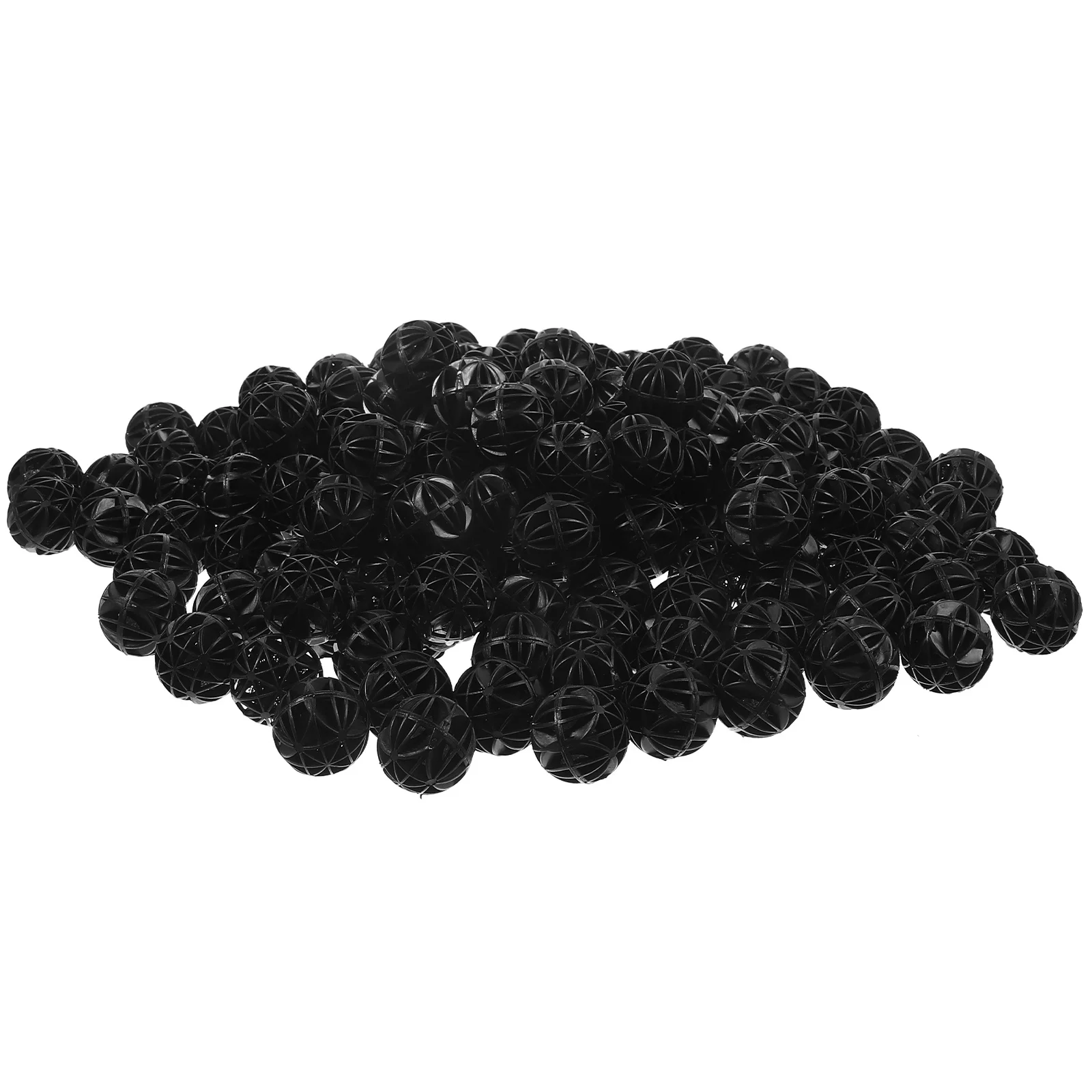 200Pcs Bio Balls Filter Media Aquarium 26mm Plastic High Performance Oxygenation Fish Tank Freshwater Saltwater Reef
