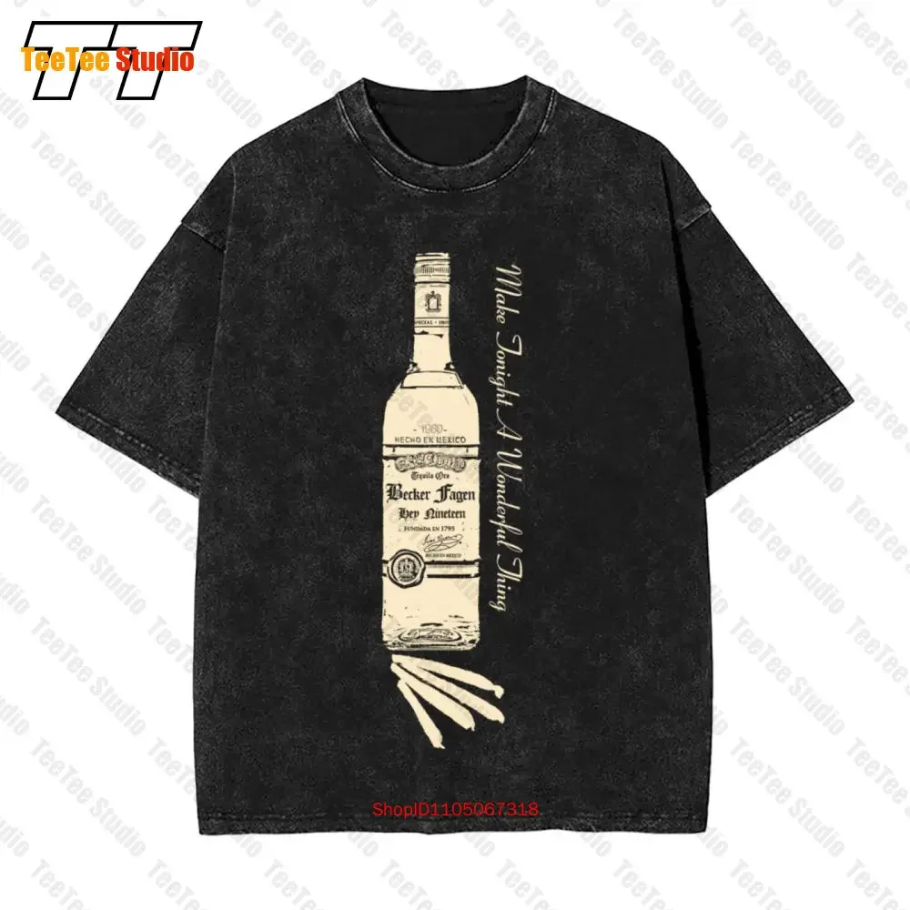 Inspired By Steely Dan Hey 19 Design Donald Fagen Jazz Rock Vintage Oversized T-Shirt JCU4