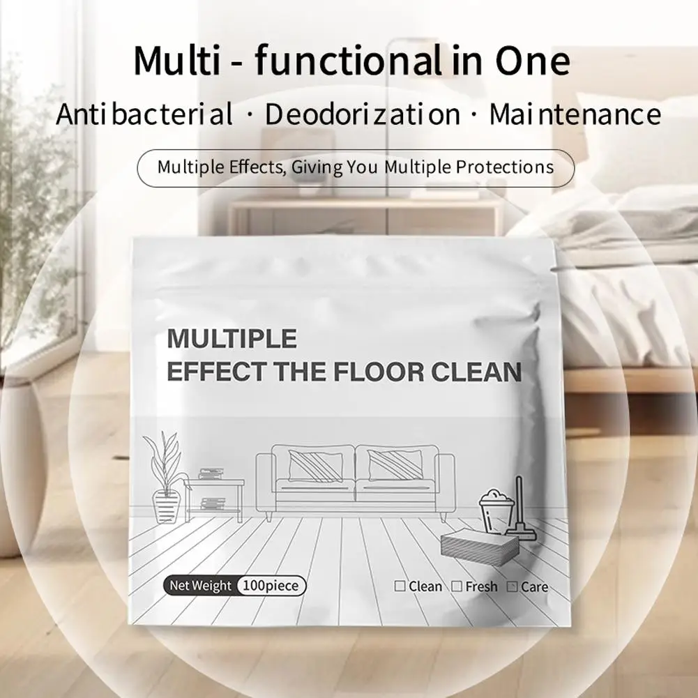 Floor Cleaning Sheet Floor Tile Cleaner Stain Remover Descaling Brightening Fragrance Retention Mopping And Cleaning