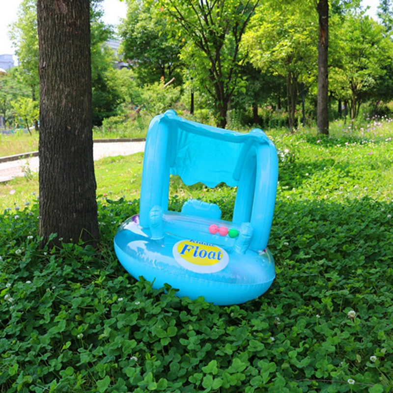 Flotador Infantil,Flotador De Natación con Sombrilla Protectora Solar Y Asiento | Asiento Anillo Flotante Protección Solar Juguete para Playa Jardín Flotador Infantil,Flotador De Natación con Sombrilla Protectora Solar Y Asiento | Asiento Anillo Flotante Protección Solar Juguete para Playa Jardín