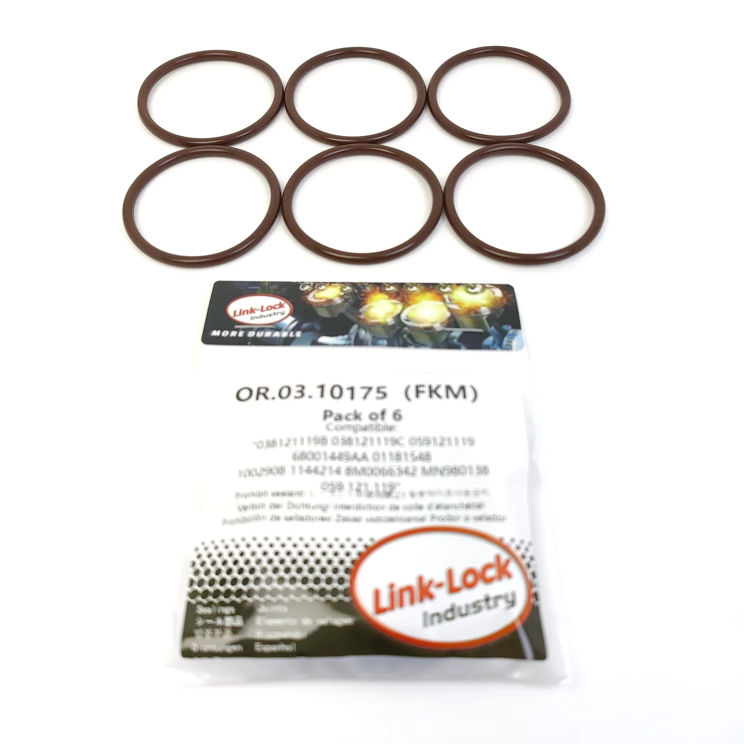 LINK-LOCK 6PCS OR.0…