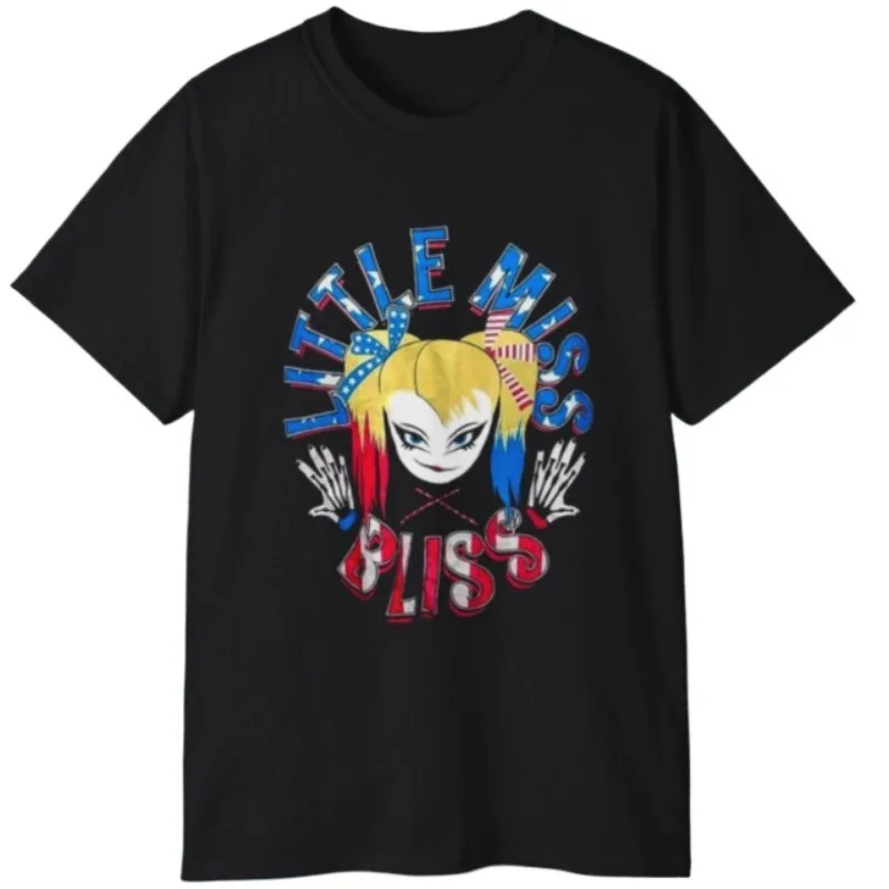 Alexa Bliss Merch 2026 T-shirt unisexe pour hommes, hauts à manches courtes, vêtements à la mode, hauts décontractés Y2K