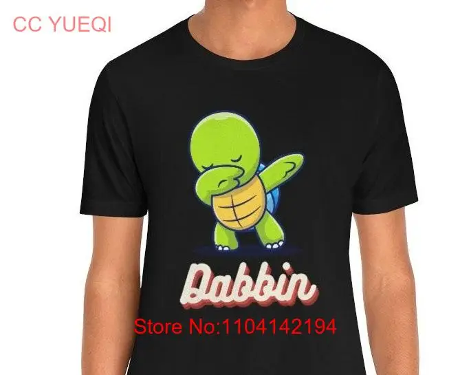 Dab Turtle T Shirt Funny Ideas long or short sleeves