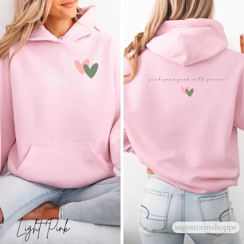 سويت شيرت بغطاء للرأس من Wicked Glinda، سويت شيرت Elphaba ذو وجهين، تم تغييره لقلنسوة Good Morrible بقلنسوة مكنسة الساحرة #2