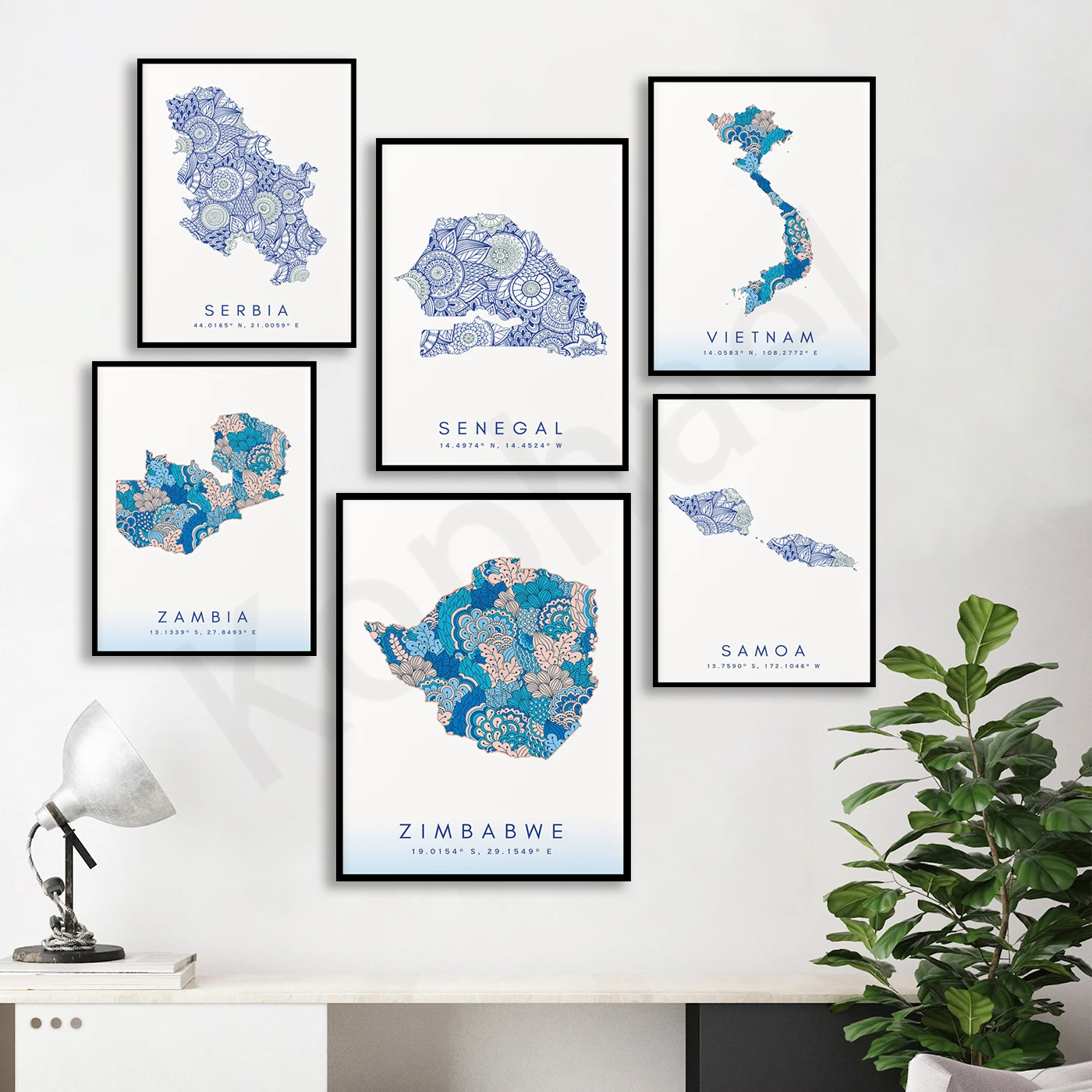 

Venezuela Vietnam Yemen Zambia Zimbabwe Sierra Leone Serbia Senegal Saudi Arabia Samoa Saint Lucia. City Travel Map Poster