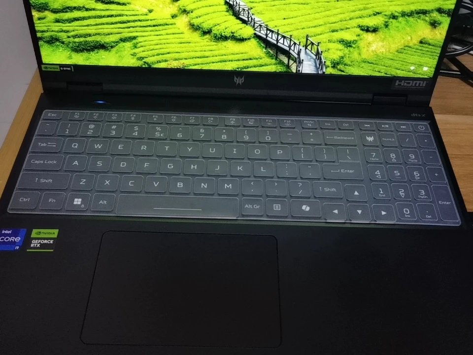 Clear Transparent Silicone Keyboard Cover Film For Acer Predator Neo 16 PHN16-72 Helios 16 PH16-72 NEO S PHN16S-71