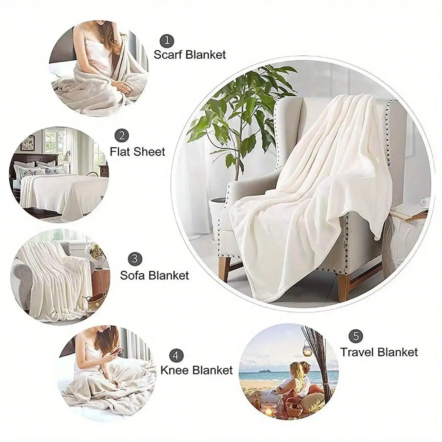 Blaue und rosa/lila Rosen-Fleecedecke – 100 % Polyester, luxuriöses böhmisches Dekor-Geschenk