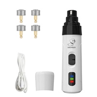 Rechargeable Dog Nail Grinders USB Charging Pet Nail Clippers Electric Dog Cat Paws Nail Grinder Grooming Trimmer Tools