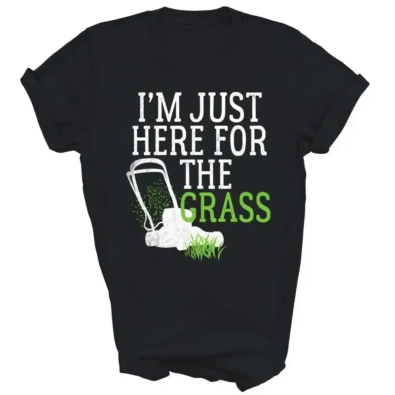 Lawn Care Funny Mower Grass Mowing T Shirt