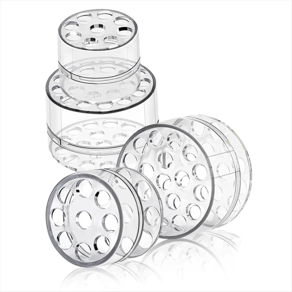 MALL Spiral Stem Holder,Spiral Stem Holder for Flowers,4pcs DIY Bouquet Kit Spiral Stem Holder for Flowers