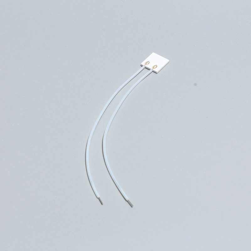 セラミック加熱プレート,5x5x2mm,高温,3.7v,1.3w/5v,2w/9v,8w/12v14w