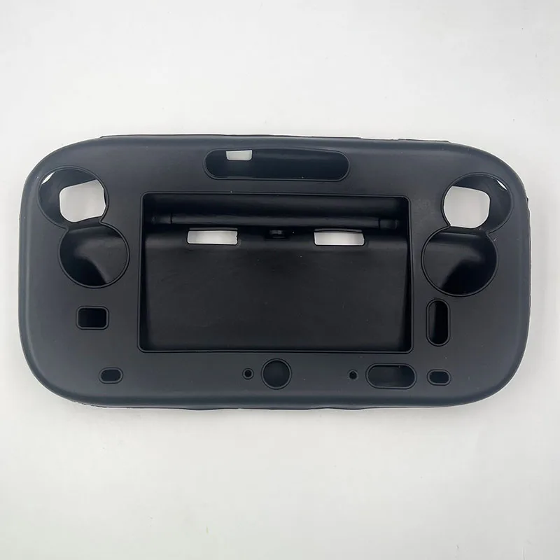 1PCS Soft Silicone Rubber Full Body Protector For Wii U Gel Case Cover Skin Shell For Wii U Gamepad Controller Protective Sleeve