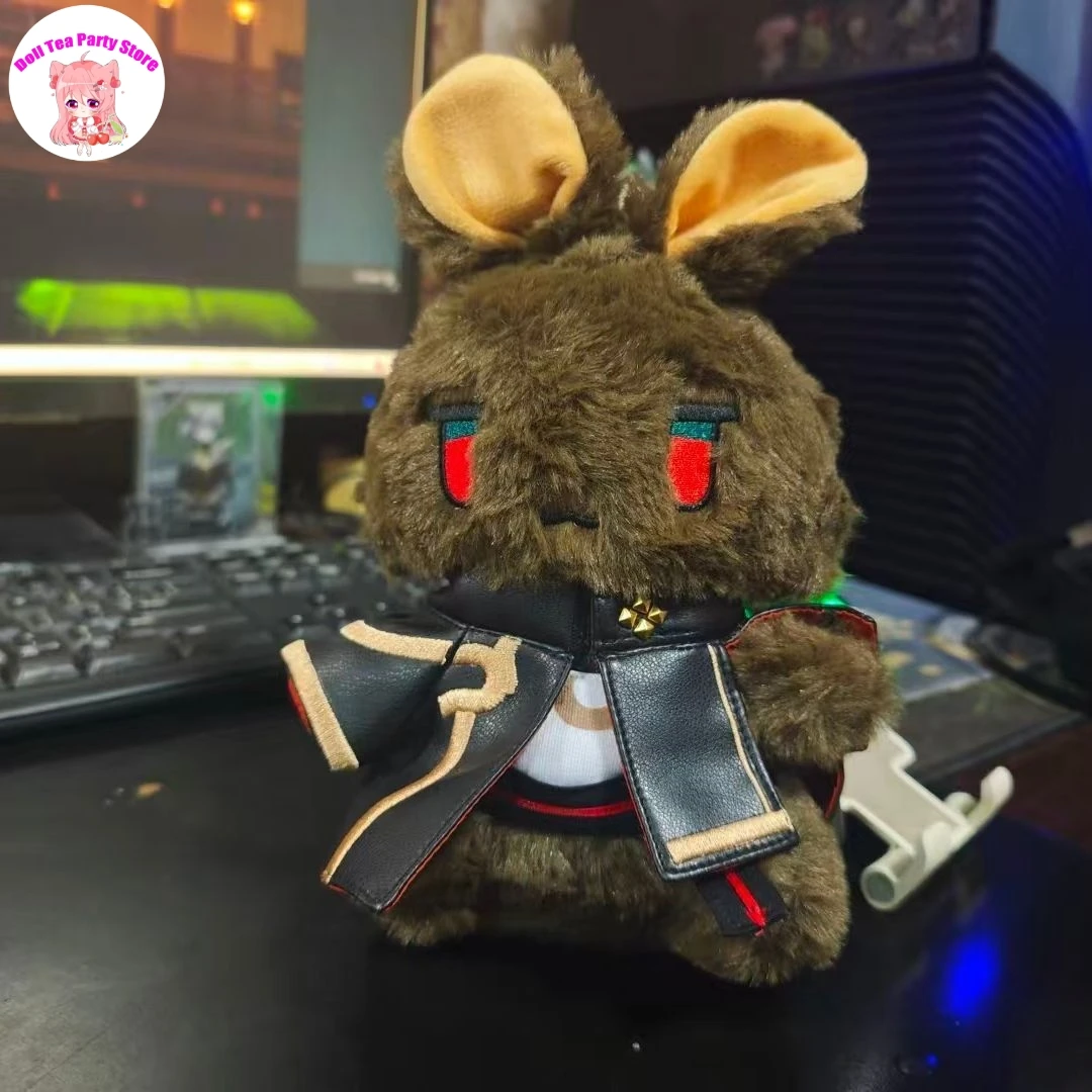 

Anime Chongyue Arknights Kawaii Rabbit Plush Stuffed Cotton Doll With Clothes Cosplay Sitting Posture Pillow Plushie Mascot