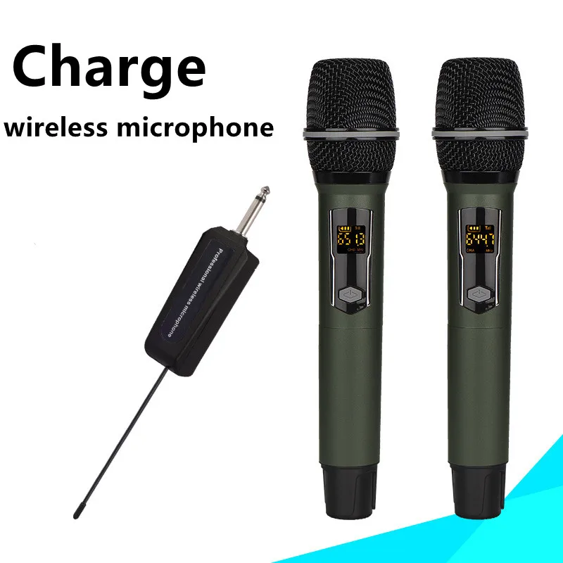 Wireless microphone U-segment with receiver FM stage professional home dedicated national k song microphone singing universal