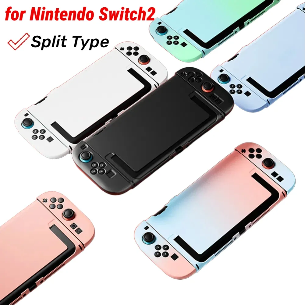 

Защитный чехол для NS2 Switch2, раздельный защитный корпус с подставкой для NS2, аксессуары для защиты от царапин