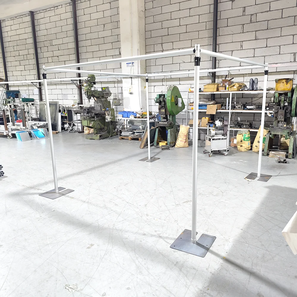 FSDKX Adjustable Events Party Aluminum Pipe and Drape Wedding Backdrop Stand Heavy Duty item