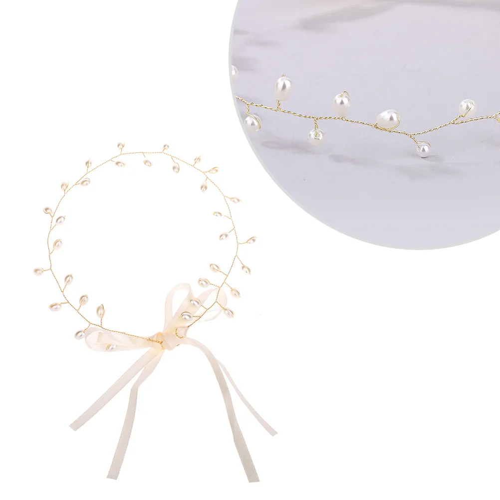 

Pearl Headband Hair Accessory Wedding Bridesmaid Bridal Prom Elegant Unique Lightweight Comfortable Pearl Headbands