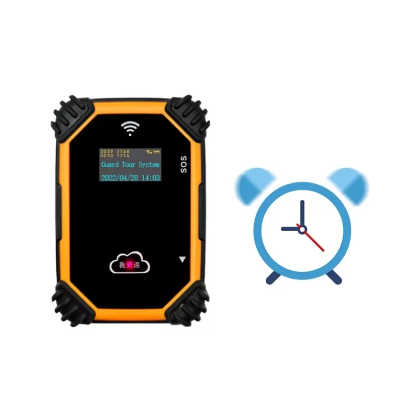 

2025 HUA Security Gps 4G Online RFID Guard Tour System Waterproof Real Time Patrol System