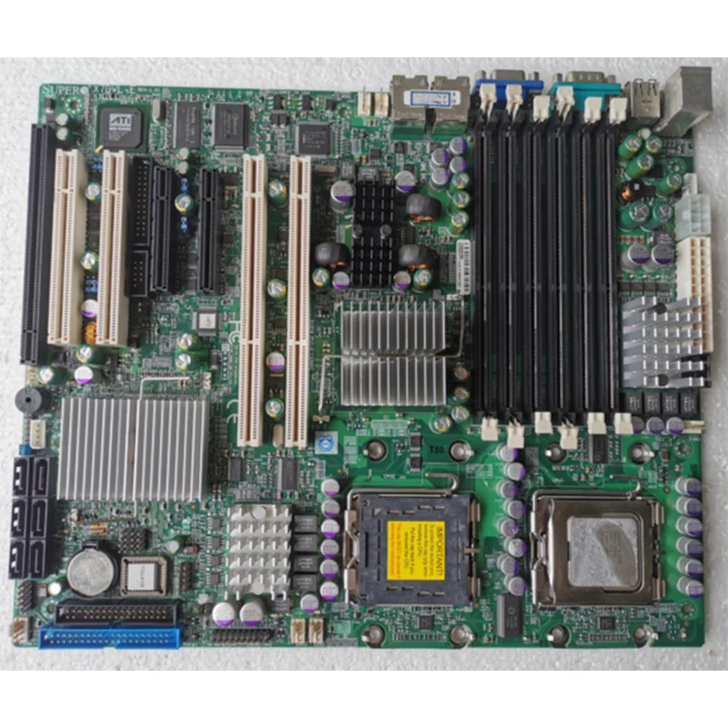 Motherboard Server asli untuk Supermicro untuk X7DVL-E LGA771 kualitas bagus panas