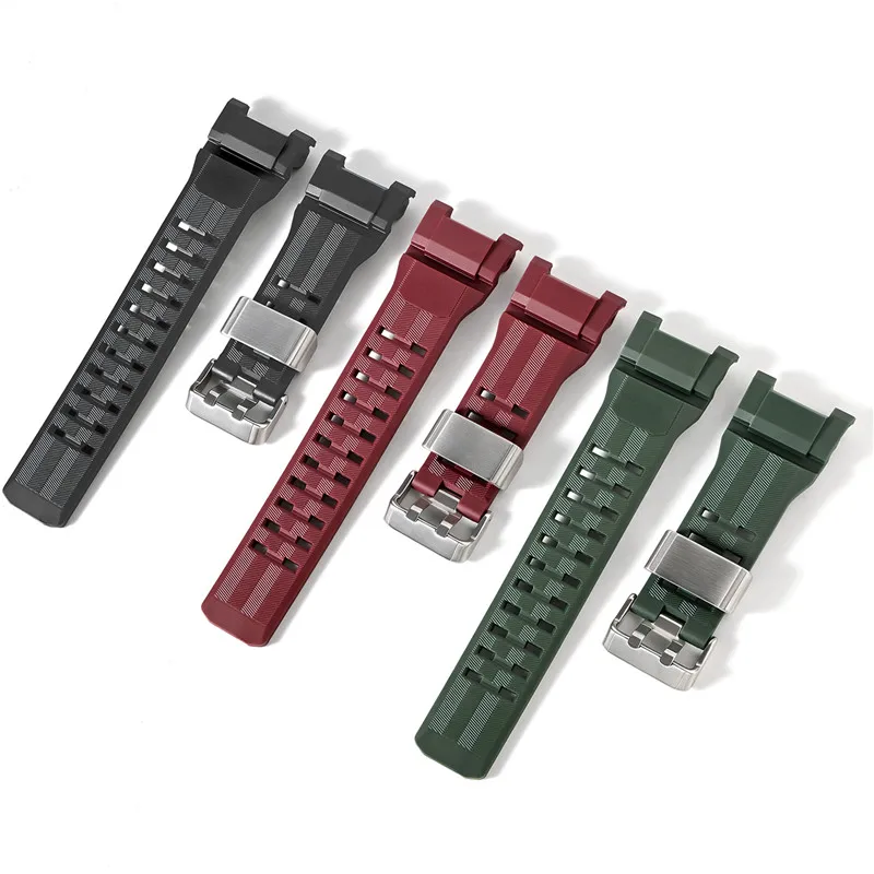 TPU Silicone Resin Strap for Casio G-SHOCK Big Mud King 3rd 5713 GWG-B1000 Watch Band Men Replacement Sport Bracelet Accessories