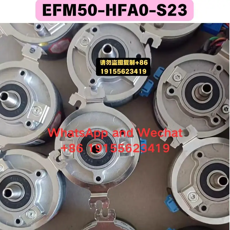 Used OEM disassembled parts EFM50-HFA0-S23 encoder Functional test OK Quick delivery